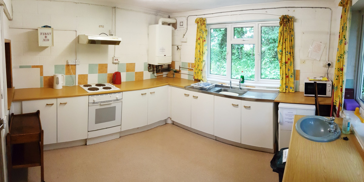 Kitchen before the 2025 renovation.